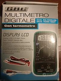multimetro digitale GBC KDM- 160t