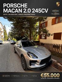 Macan 2.0 TurboBenzina 245 CV TETTO PASM PDLS PLUS