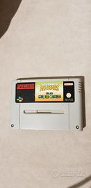 super mario all stars+world  Supernintendo gioco 