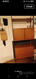 libreria in teak vintage 