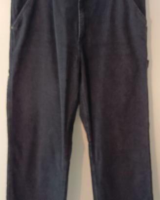 JEANS NERO FIRMATI "CARHARTT"