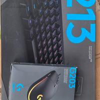 Logitech G203/213 Mouse e tastiera