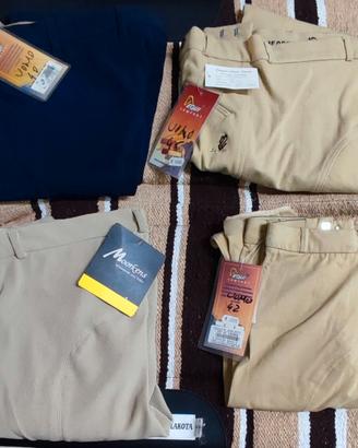Pantaloni uomo equitazione Monta inglese