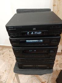 Impianto hifi kenwood Perla nera