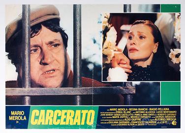 Fotobusta, locandina Carcerato, 1981, Mario Merola