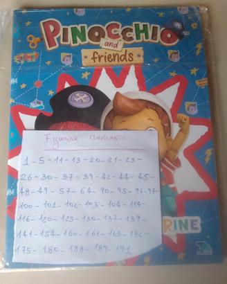 album pinocchio incompleto 