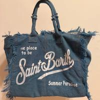 Borsa MC2 Saint Barth denim