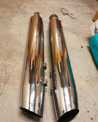 harley davidson touring scarico originale 