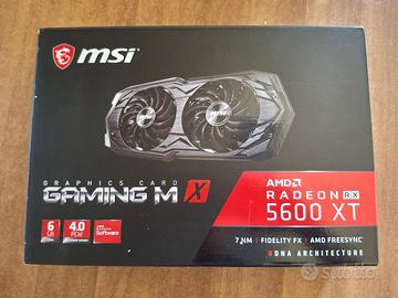 MSI Radeon RX 5600 XT gaming MX *** SOLO SCATOLA