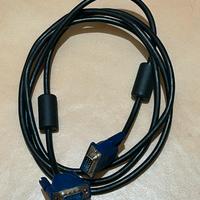 💨 Cavo VGA – VGA 1,5 Metri-X Monitor,Pc,Proiettore