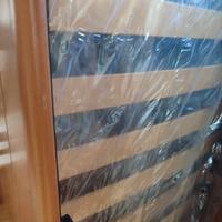 struttura letto con rete nuovissima 