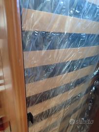 struttura letto con rete nuovissima 