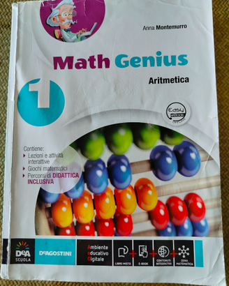 Math Genius 1 - n.3 volumi e dvd