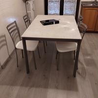 tavolo con 4 sedie calligaris