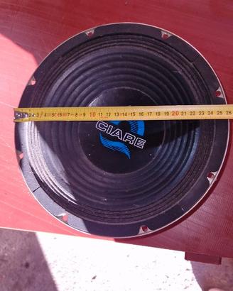 Subwoofer CIARE da 26cm 200+200w