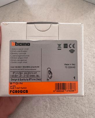 BTICINO FC80GCS NUOVO gestione carichi smart