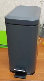 BIDONE A PEDALE BAGNO 5L RETTANGOLARE