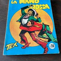 Fumetto Tex la mano rossa n1