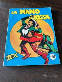 Fumetto Tex la mano rossa n1