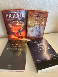 Lotto 4 libri narrativa diversi autori