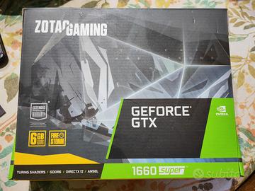 ZOTAC GAMING GeForce GTX 1660 Super con scatola