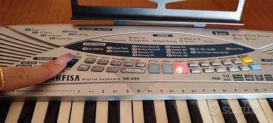 Tastiera pianola farfisa