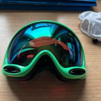 Maschera da sci Oakley lente PRIZM - Verde