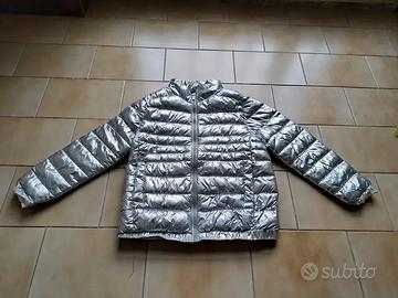 Giubbotto piumino bomber argento Zara kids 7 anni