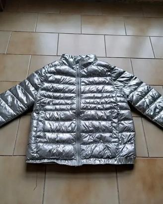 Giubbotto piumino bomber argento Zara kids 7 anni