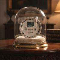 Piatto vintage ceramica souvenir Capri 