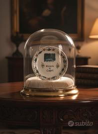 Piatto vintage ceramica souvenir Capri 