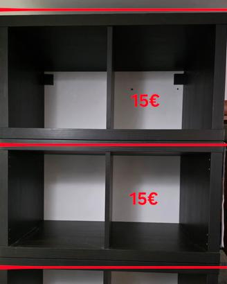 Mobili ikea kallax e lack