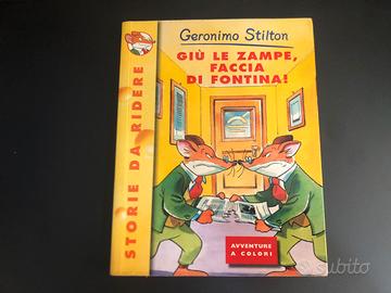Geronimo Stilton n.3 “giu’ le zampe,faccia di font