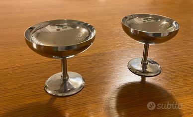 Coppe in acciaio inox 18/10 – vintage