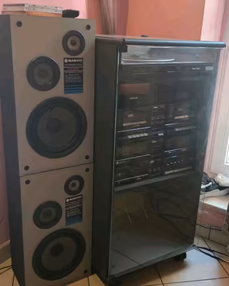 Impianto HI-FI a Moduli Separati SANYO