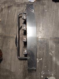 Parasole in acciaio inox con fari hella