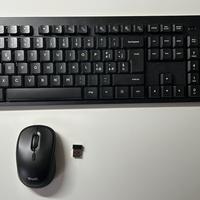Tastiera + Mouse Wireless Trust