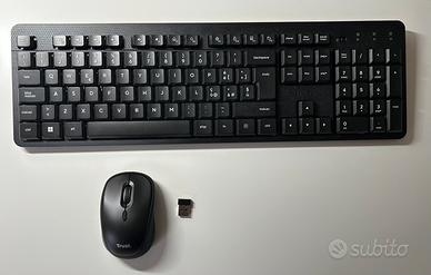 Tastiera + Mouse Wireless Trust