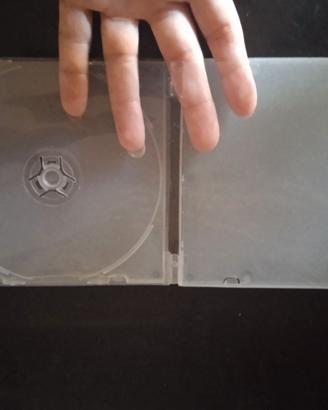 60 custodie a portafoglio per cd/dvd