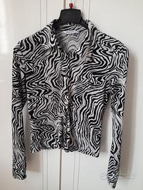 Camicia zebrata Stradivarius 