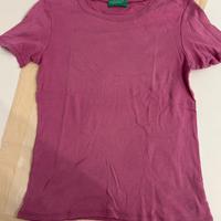 Maglietta United Colors of Benetton rosa