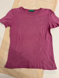 Maglietta United Colors of Benetton rosa