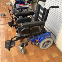 Sedia a rotelle a motore mai usata