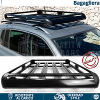 Bagagliera PORTAPACCHI Tetto per KIA Alluminio Ner