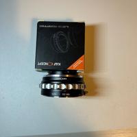 Adattatore per ottiche nikon su sony
