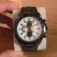 orologio acciaio nero