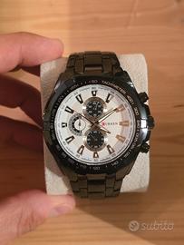 orologio acciaio nero