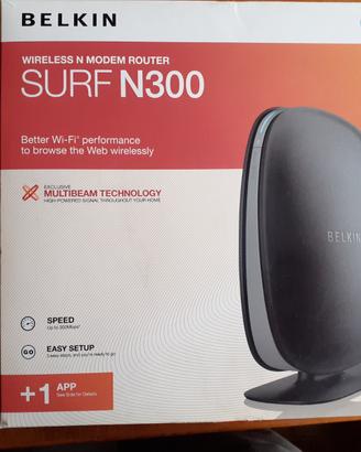 Belkin Modem Router wifi Surf N300