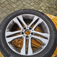4 cerchi con gomme estive mercedes