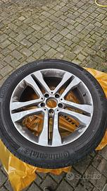 4 cerchi con gomme estive mercedes